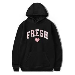 Tubaxing Hoodies Merch Pullover Print Unisex Mode Sweatshirt Lustige Casual Streetwear Black,XXL von Tubaxing