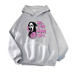 Tubaxing No You Hang Up First Hoodie Sweatshirt Männer Frauen Hoodies Frühling/Herbst Tops Halloween Hoody Harajuku Pullover von Tubaxing