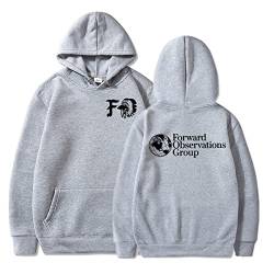 Tubaxing Vintage Forward Observations Group Hoodie Skelett Grafik Sweatshirts mit Kapuze Männlich Punk Pullover Harajuku Streetwear von Tubaxing