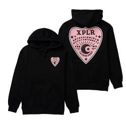 Tubaxing XPLR Sam and Colby Ouija Merch Hoodies für Männer/Frauen Street Style Fashion Sweatshirt Langarm Pullover Top Beige,XL von Tubaxing