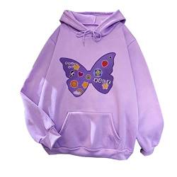 2022 Olivia Rodrigo Übergroße Hoodies Sour Good-4-U Print Hip Hop Sweatshirt Trainingsanzug Cosplay für Frauen Casual Pullover von Tuboshu