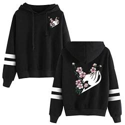 Fairy Tail Japanischer Anime Hoodie Kapuzenpulli Herbst Langarm Streetwear Harajuku Loose Pullover Unisex von Tuboshu