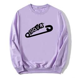 Tuboshu Olivia Rodrigo Sour Damen Sweatshirt Vintage Trainingsanzug Harajuku Pullover Streetwear Top von Tuboshu