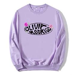 Tuboshu Olivia Rodrigo Sour Damen Sweatshirt Vintage Trainingsanzug Harajuku Pullover Streetwear Top von Tuboshu