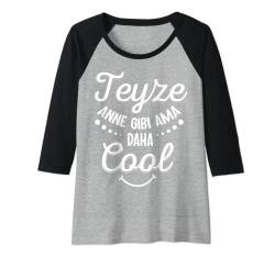 Damen Lustiges Teyze Anne gibi ama daha Cool Türk Tante Raglan von Türk Stylez Shirts