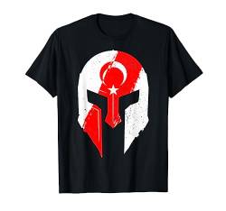 Türk Warrior Türkischer Krieger Spartan Bayrak Flagge T-Shirt von Türk Stylez Shirts