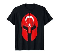 Türk Warrior Türkischer Krieger Spartan Bayrak Flagge T-Shirt von Türk Stylez Shirts