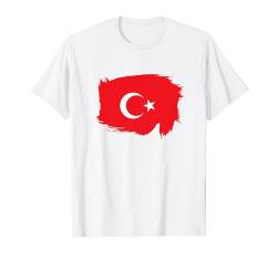 Türkei Flagge Türk Bayragi Design Damen Herren Deko Türkiye T-Shirt von Türkische Fahne Türken Motiv Türkiye Cumhuriyeti