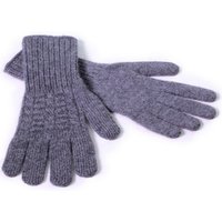 Tumelo Strickhandschuhe Handschuhe 100% Kaschmir DamenAnthrazit von Tumelo