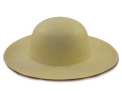 Damen echter Panama Sonnenhut - rollbar, faltbar - Aus natürlichen Faser handgewebt. Fair gehandelt und handgemacht in Ecuador. 55cm von Tumi Panama Hats