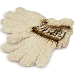 Tumia LAC Alpaka Erwachsene Handschuhe, aus natürlichen Farben erhältlich, Fair trade, handgestrickt, One Size, Bolivia von Tumia LAC