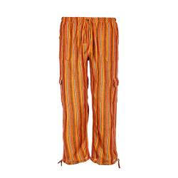 Tumia LAC Bunte Baumwollhose - Orange 32" (Large) von Tumia LAC