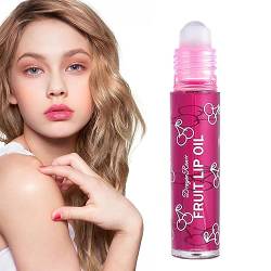 Roller Lipgloss,Frucht-Lipgloss für Kinder - Transparenter Frucht-Lipgloss, langlebige Lippenpflegeprodukte für Kinder und Frauen Tumotsit von Tumotsit