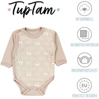 TupTam Erstausstattungspaket Baby Jungen Bekleidung Set Body Strampler Mütze Fäustlinge 5 tlg von TupTam