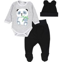 TupTam Erstausstattungspaket Baby Kleidung Set Body Strampelhose Mütze Bekleidungsset von TupTam