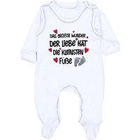 TupTam Erstausstattungspaket TupTam Unisex Baby Strampler Set Spruch Mamas & Papas Schatz von TupTam