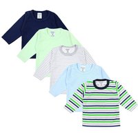 TupTam Langarmshirt TupTam Baby Jungen Langarmshirt Gestreift 5er Set von TupTam