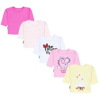 TupTam Langarmshirt TupTam Baby Mädchen Langarmshirt Gestreift 5er Set von TupTam