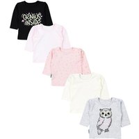 TupTam Langarmshirt TupTam Baby Mädchen Langarmshirt Gestreift 5er Set von TupTam