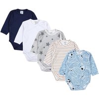 TupTam Langarmwickelbody TupTam Baby Unisex Langarm Wickelbody im 5er Set von TupTam