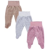 TupTam Nickihose TupTam Mädchen Nicki Baby-Hose mit Fuß 3er Pack von TupTam