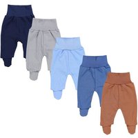 TupTam Pumphose TupTam Baby Strampelhose Jungen Mädchen Hose mit Fuß 5er Pack von TupTam