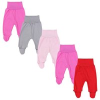 TupTam Pumphose TupTam Baby Strampelhose Jungen Mädchen Hose mit Fuß 5er Pack von TupTam