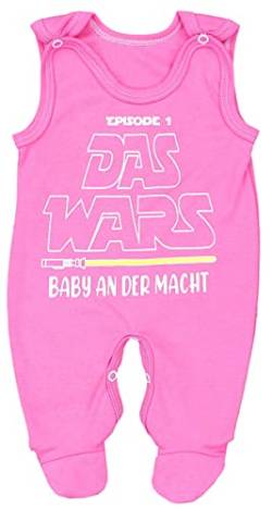 TupTam Unisex Baby Strampler mit Spruch I love Mum and Dad, Farbe: Pink - DAS WARS, Größe: 56 von TupTam