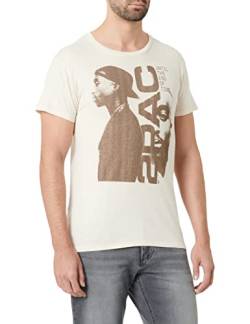 Tupac Herren Metupacts011 T-Shirt, naturfarben, L von Tupac Shakur