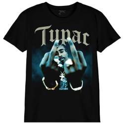 Tupac Jungen Botupacts008 T-Shirt, Schwarz, 12 Jahre von Tupac Shakur