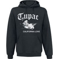 Tupac Shakur Kapuzenpullover - California Love - S bis XXL - für Männer - Größe M - schwarz  - Lizenziertes Merchandise! von Tupac Shakur