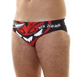 TURBO - NEW ZEALAND - Badehose slip herren - Schwarz - Herren von Turbo