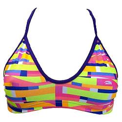 Turbo Damen Colorwaves Bikini-Unterteile, Multicolore, Medium von Turbo