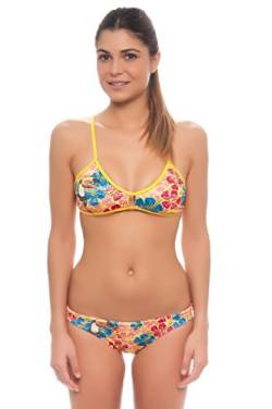 Turbo Damen Tropical Tucan Bikini-Unterteile, Multicolore, Medium von Turbo