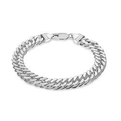 Tuscany Silver Damen Rolokette Armband Sterling Silber Diamant-geschnitten 20cm/8' von Tuscany Silver