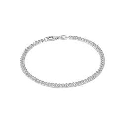 Tuscany Silver Unisex - Armband Sterling-Silber 925 Rundschliff einfach 8.23.2092 von Tuscany Silver