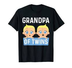 Herren Grandma Of Twins Baby Reveal Lustige Zwillinge, Oma Nana T-Shirt von Twin Kids Grandma
