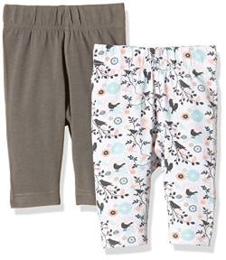 Twins Baby-Mädchen Legging, 2er Pack, Mehrfarbig (Mehrfarbig 5024), 62 , 2er Pack von Twins