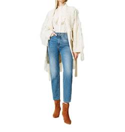 Twinset Jeans Twinset Fit Regular aus elastischer Baumwolle für Damen, Farbe Blau Denim, Denim, 29 von Twinset Milano