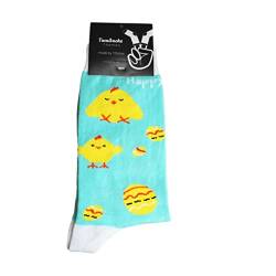 TwoSocks Ostern Socken Gute Laune Socken mit Küken Motiv für Damen & Herren Baumwolle, Einheitsgröße Ostern Geschenke (Oster Küken) von TwoSocks