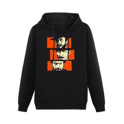 The Good The Bad and The Ugly Black Hoodies Printed Sweatshirt Graphic Mens Pullover Hooded M von Tylko