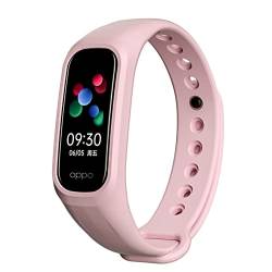 Tyogeephy Kompatibel mit Oppo Band Armband Frauen Mann Ersatz Silikon Armbänder Watch Accessoires für Oppo Smart Band von Tyogeephy