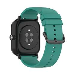 Tyogeephy Kompatibel mit Silikon 20MM Ersatz Armband Quick Release Armband Amazfit GTS/GTS2/ GTS 3/GTS 2e/GTS 2 Mini/Bip U Pro/Bip/Bip Lite/Bip S/Bip S lite/Bip U von Tyogeephy