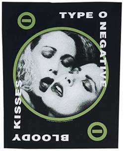 Type O Negative Bloody Kisses Unisex Backpatch multicolor 100% Polyester Band-Merch, Bands von Type O Negative