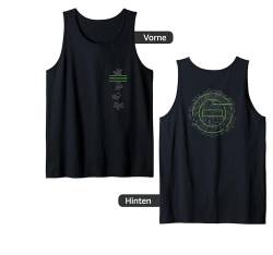 Type O Negative Leaves Double Sided Black Tank Top von Type O Negative