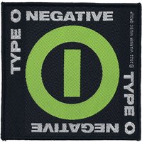 Type O Negative Patch - Negative Symbol - schwarz/grün  - Lizenziertes Merchandise! von Type O Negative
