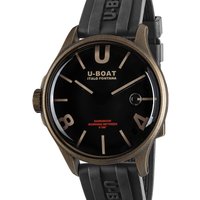 U-Boat 9548 Darkmoon Brown Vintage Herrenuhr 44mm 5ATM von U-Boat