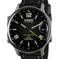 U-Boat 9676 Capsoil Doppiotempo SS GMT Herrenuhr 55mm 10ATM von U-Boat