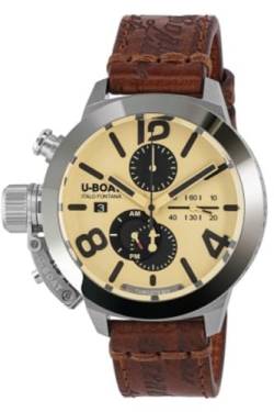U-Boat Classico 45 tungsteno Herren Uhr analog Automatik mit Leder Armband 9568 von U-Boat