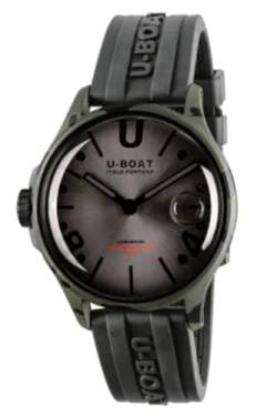 U-Boat Herren Analog Quarz Uhr mit Edelstahl Armband mid-39918 von U-Boat